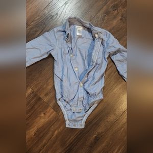 Blue baby dress shirt
